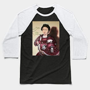 Lady Samurai Baseball T-Shirt